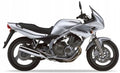 NAKLEJKI NA MOTOCYKL JUULA DO YAMAHA XJ 600 S DIVERSION 1997-2002 SREBRNY METALIK 1