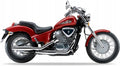 Naklejki na motocykl Honda Shadow Vt 600 1998-1999 Czerwony R101 - Juula