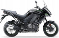 NAKLEJKI NA MOTOCYKL JUULA DO KAWASAKI VERSYS 1000 2018 CZARNO-ZIELONY
