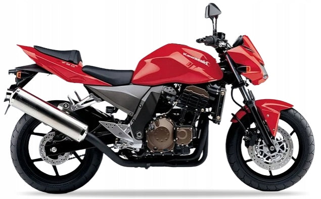 NAKLEJKI NA MOTOCYKL JUULA DO KAWASAKI Z 750 2004-2006 CZERWONY H1