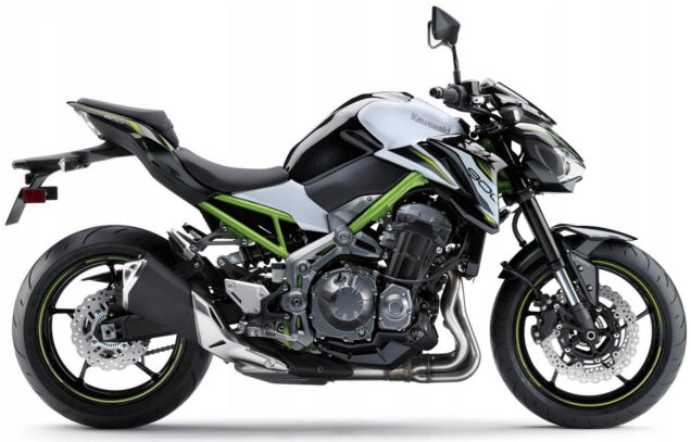 NAKLEJKI NA MOTOCYKL JUULA DO KAWASAKI Z 900 2019 BIAŁY 40X