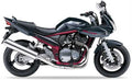 NAKLEJKI JUULA NA MOTOCYKL DO SUZUKI GSF 1200 S BANDIT 2006 SZARY YHF