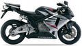 NAKLEJKI JUULA NA MOTOCYKL DO HONDA CBR 600 RR 2006 CZARNY NHB01E