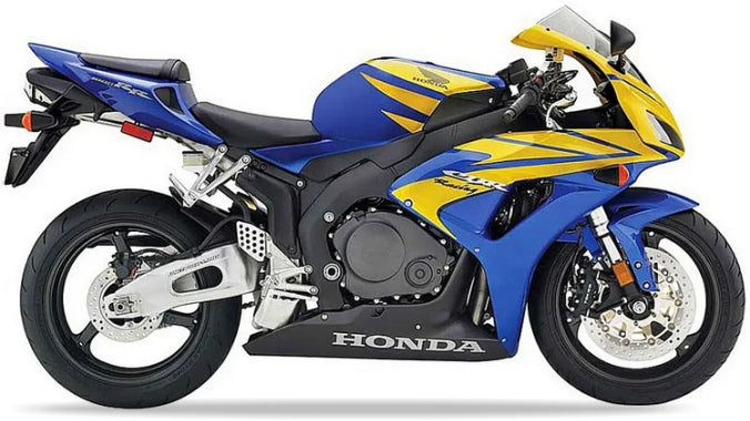 JUUL MOTORCYCLE STICKERS FOR HONDA CBR 1000 RR 2006 USA BLUE PB284 