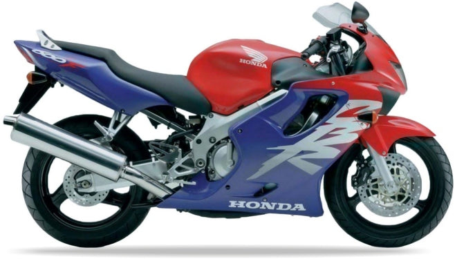 JUUL MOTORCYCLE STICKERS FOR HONDA CBR 600 F 1999 RED R127 