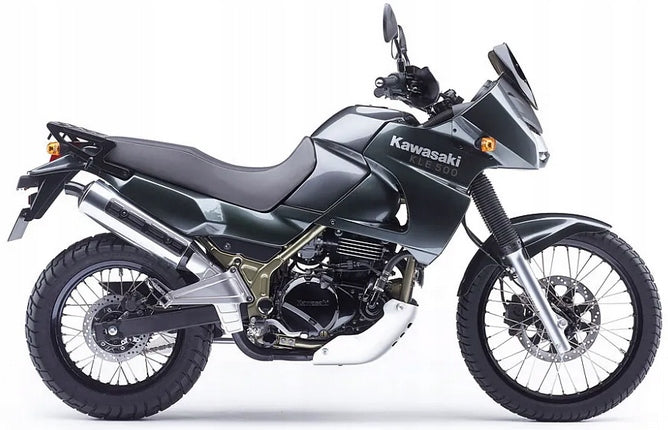 NAKLEJKI NA MOTOCYKL JUULA DO KAWASAKI KLE 500 2005-2007 SZARY 10H