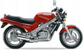NAKLEJKI JUULA NA MOTOCYKL DO HONDA NTV 650 REVERE 1988-1990 CZERWONY R107