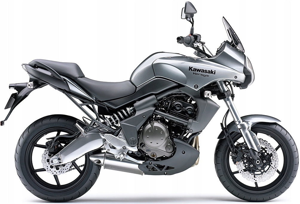 NAKLEJKI NA MOTOCYKL JUULA DO KAWASAKI VERSYS 650 2008-2009 SZARY 25X