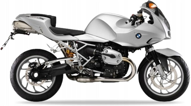 NAKLEJKI JUULA NA MOTOCYKL DO BMW R 1200 S 2005-2006 SREBRNY