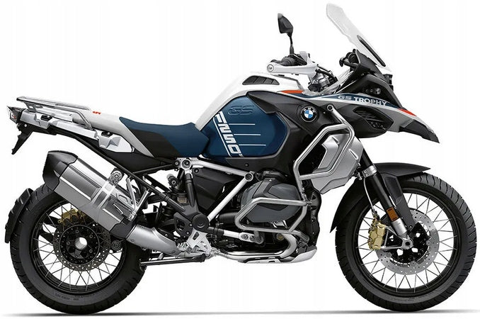 NAKLEJKI NA MOTOCYKL JUULA DO BMW R 1250 GS ADVENTURE 2023-2024 NIEBIESKI MAT WN1X