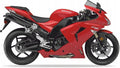 NAKLEJKI JUULA NA MOTOCYKL DO KAWASAKI ZX 10R 2006 CZERWONY 234