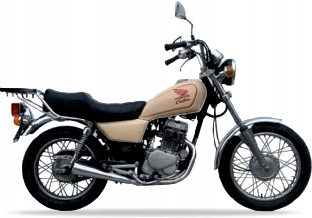 NAKLEJKI NA MOTOCYKL JUULA DO HONDA CM 125 CUSTOM 1993 BEŻOWY YR169