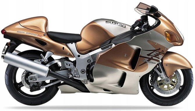 NAKLEJKI JUULA DO SUZUKI GSX 1300 R HAYABUSA 1999 M9S BRĄZ Y9K SREBRNY Y4T