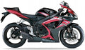 NAKLEJKI NA MOTOCYKL JUULA DO SUZUKI GSXR 750 2006 CZARNY 019 CZERWONY YHL