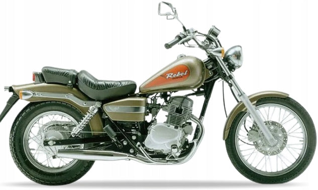 JUUL STICKERS FOR HONDA CA 125 REBEL 1999 GOLD YR159 