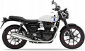 NAKLEJKI NA MOTOCYKL JUULA DO TRIUMPH STREET TWIN 900 2017 BIAŁY