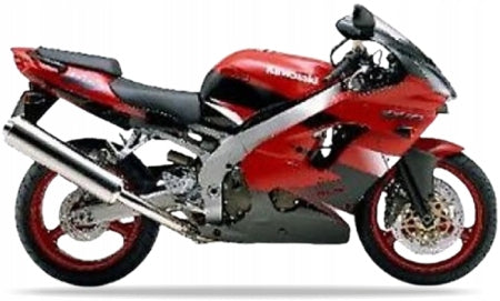 NAKLEJKI NA MOTOCYKL JUULA DO KAWASAKI ZX 9R 2000 CZERWONY B1