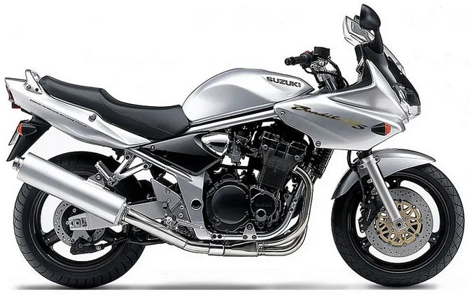 NAKLEJKI NA MOTOCYKL JUULA DO SUZUKI GSF 1200 S BANDIT 2002 2004 SREBRNY YD8