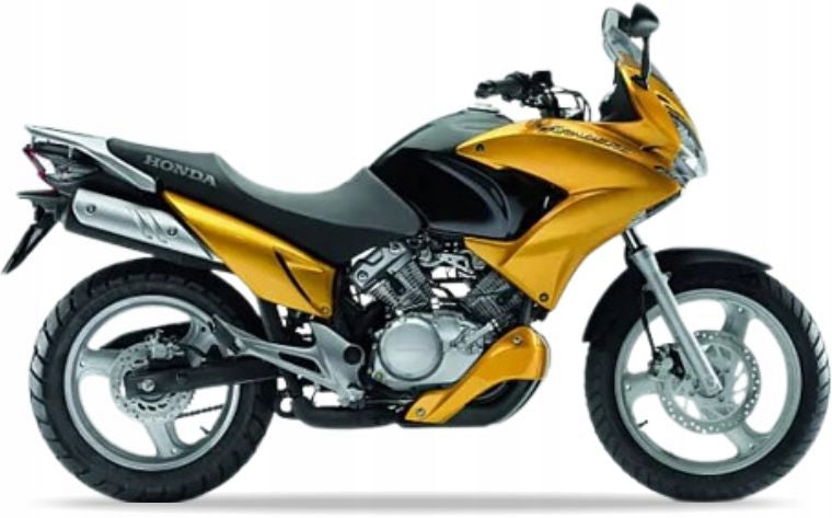 Naklejki na motocykl Honda Xl 125 V Varadero 2007-2011 Żółty Y199 - Juula