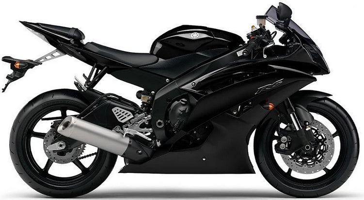 NAKLEJKI NA MOTOCYKL JUULA DO YAMAHA YZF R6 2011 CZARNY X SMX RJ15