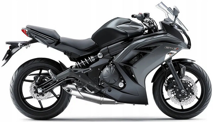 Autocollants JUUL pour moto Kawasaki ER 6F 2014 Gris 25X 