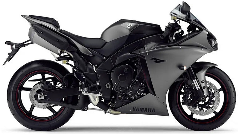 NAKLEJKI NA MOTOCYKL JUULA DO YAMAHA YZF R1 2012-2014 MAT SZARY 3 RN22