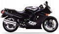 NAKLEJKI NA MOTOCYKL JUULA DO KAWASAKI ZR 1100 1992 EBONY
