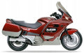 Naklejki na motocykl Honda St 1100 Pan European 1993-1995 Czerwony R114 - Juula