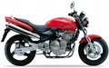 NAKLEJKI JUULA NA MOTOCYKL DO HONDA CB 600 F HORNET 1998-2001 CZERWONY R157