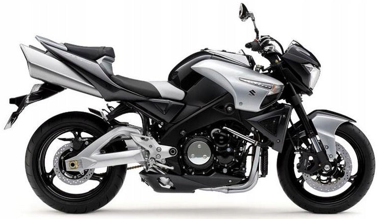 NAKLEJKI JUULA SUZUKI B-KING 2007-2012 SREBRNY