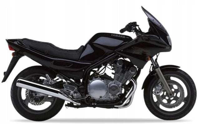 NAKLEJKI NA MOTOCYKL JUULA DO YAMAHA XJ 900 S DIVERSION 1997-2002 CZARNY 2