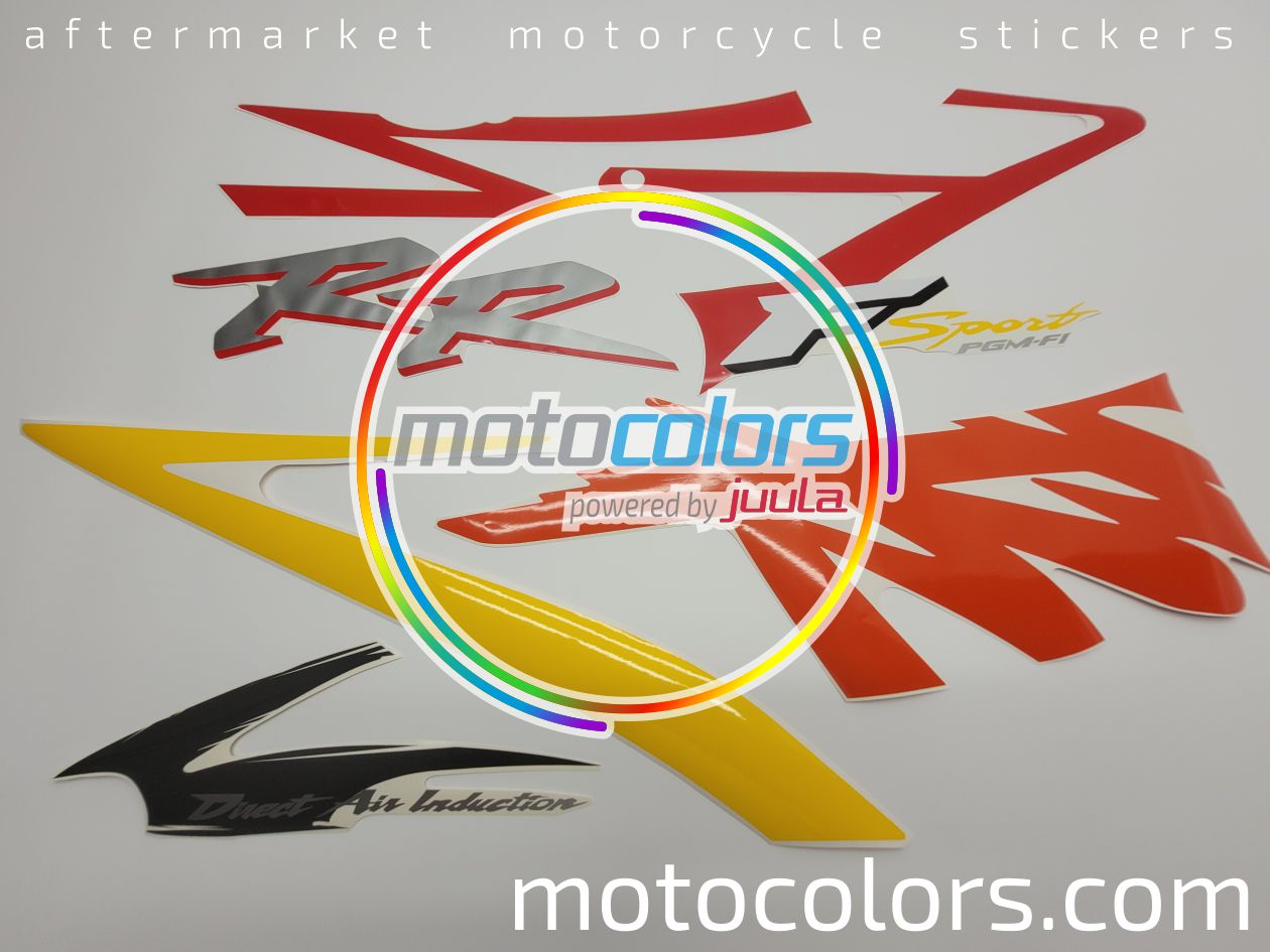 naklejki honda cbr cb cbf africa transalp decals stickers vinyl aftermarket replicas motocolors juula